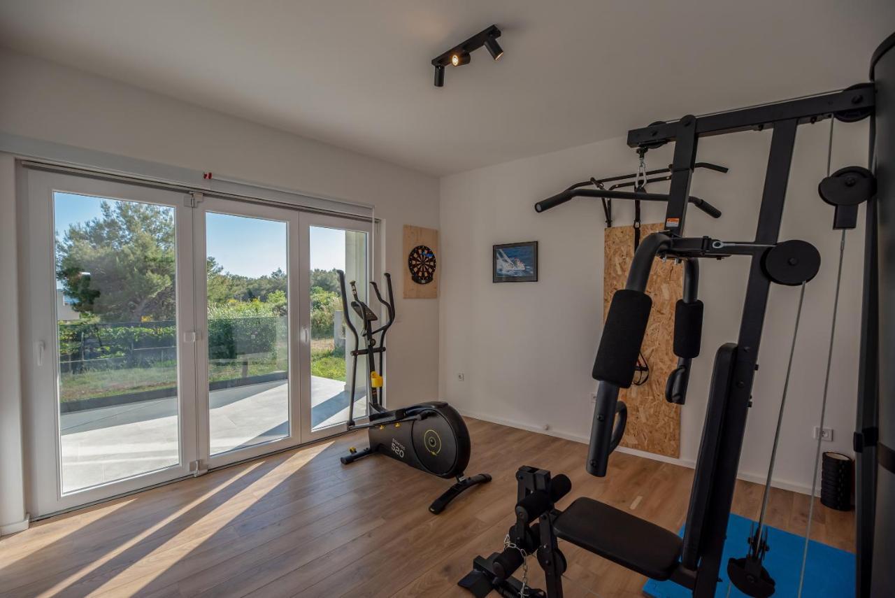 Villa Sportiva Zadar With Private Heated Pool Exterior photo
